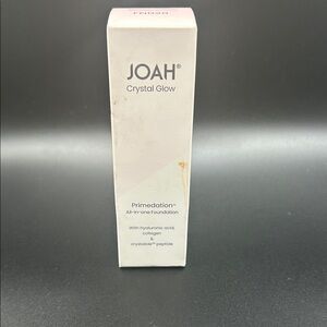 JOAH Crystal Glow Primedation All-in-One Foundation - Soft Pink & White